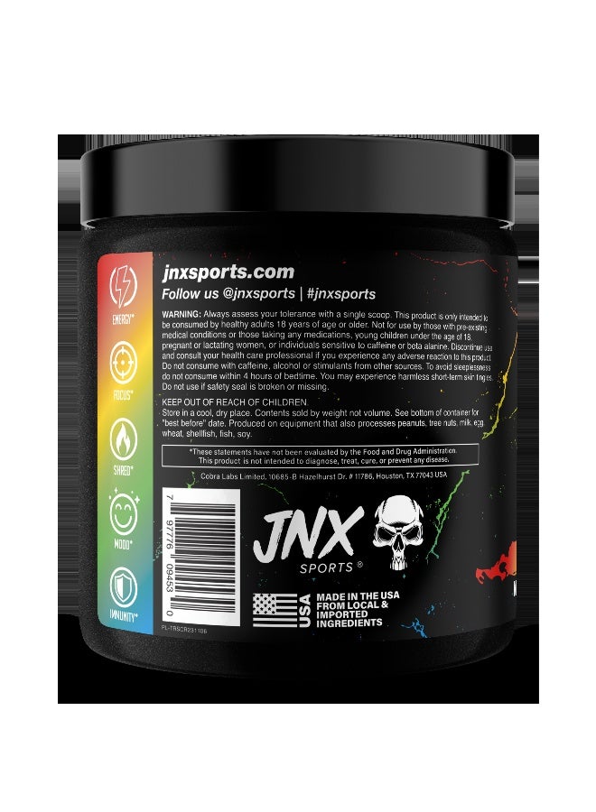JNX Sports The Ripper! Fat Burner Pre-Workout Sour Candy – 30 Serves Thermogenic Formula + Appetite Suppressant L-Carnitine, Taurine & Raspberry Ketones - Image 2