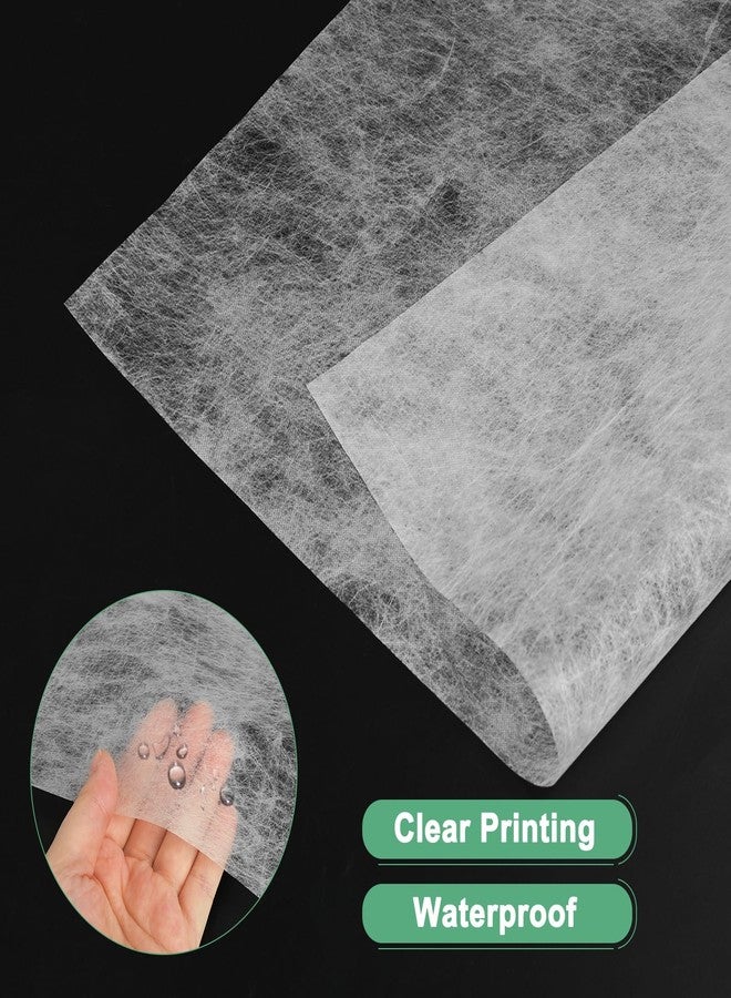 M METERXITY 136-Sheet Korean Cotton Wrapping Flower Paper, 11.4 Inch/ 29cm Waterproof Floral Wrapping Cotton Paper for Bouquets/Gift Packaging [Frosted White] - Image 2