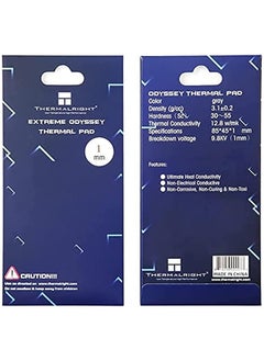 Thermalright Thermal Pad 12.8 W Mk 85X45Mm Non Conductive Heat Resistance High Temperature Resistance Silicone Thermal Pads For Laptop Heatsink Gpu Cpu Led Cooler 1 Mm