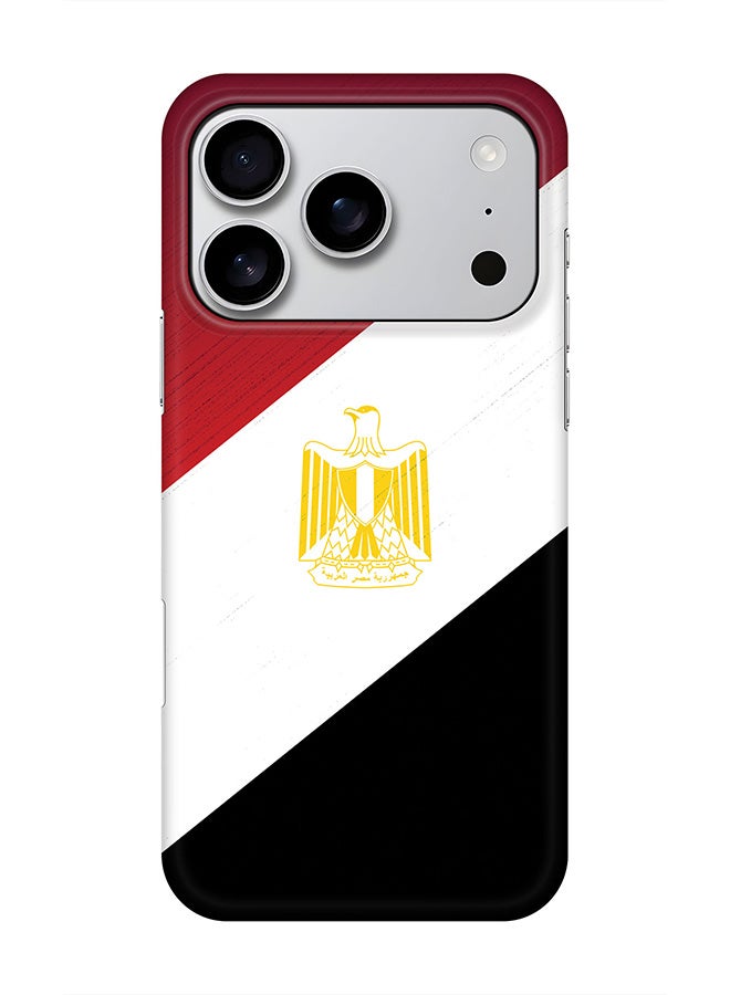 Stylizedd For iPhone 17 Pro,Case, [Compatible with MagSafe] Magnetic cover Slim fit Protection Matte, - Flag Of Egypt