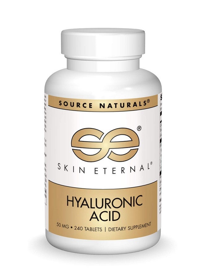 سورس ناتشورالز Source Naturals Skin Eternal Hyaluronic Acid، 50 مجم - 240 قرصًا - Image 1