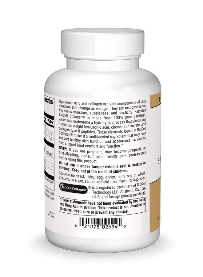 سورس ناتشورالز Source Naturals Skin Eternal Hyaluronic Acid، 50 مجم - 240 قرصًا - Image 2