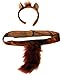 Making Believe Plush Horse Headband Ears and Tail Costume Set - Image 2