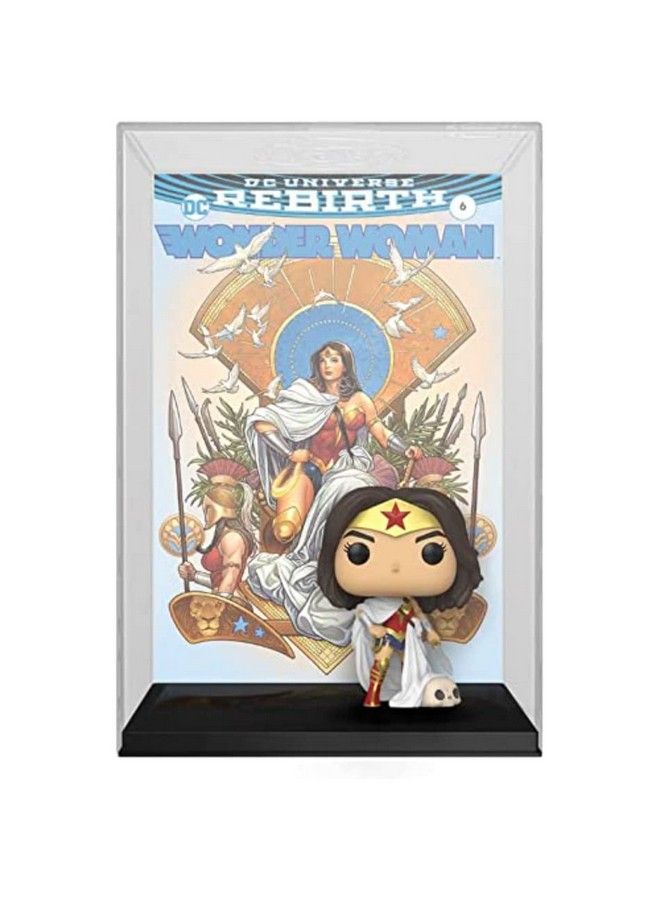 Funko غلاف الكتاب الهزلي Pop! Vinyl: Ww 80Th Wonder Woman (Rebirth) On Throne - Image 2