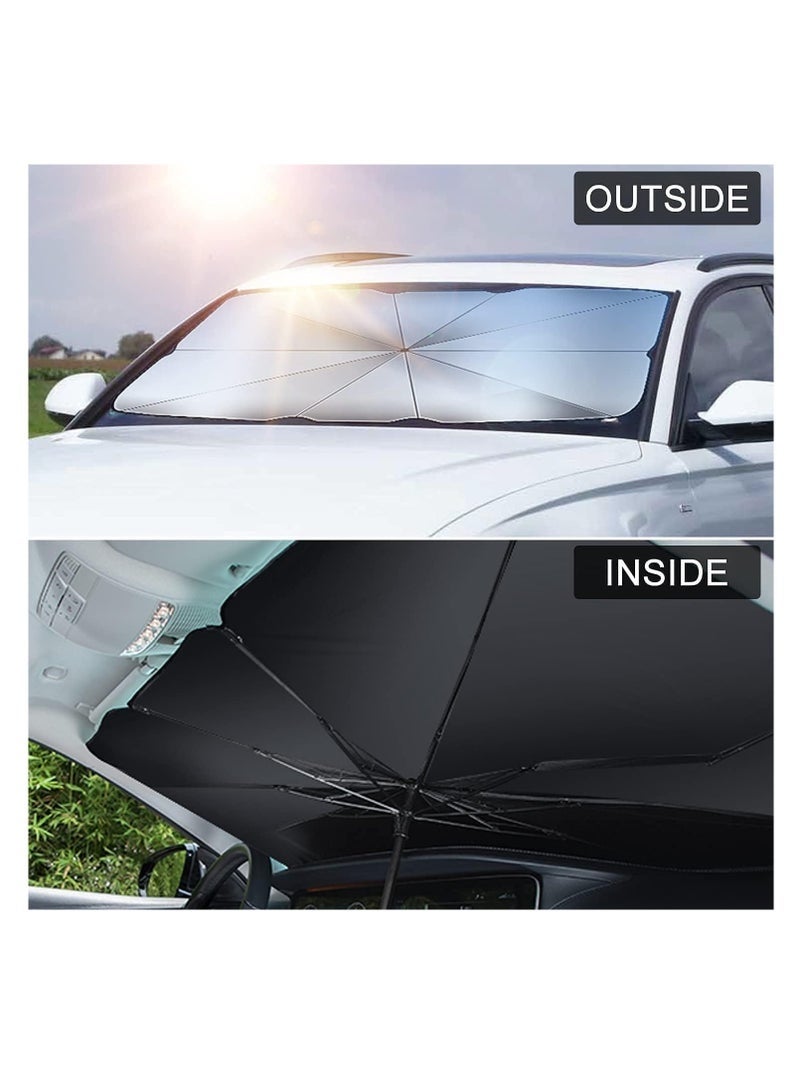 Foldable car windshield sunshade - Image 2