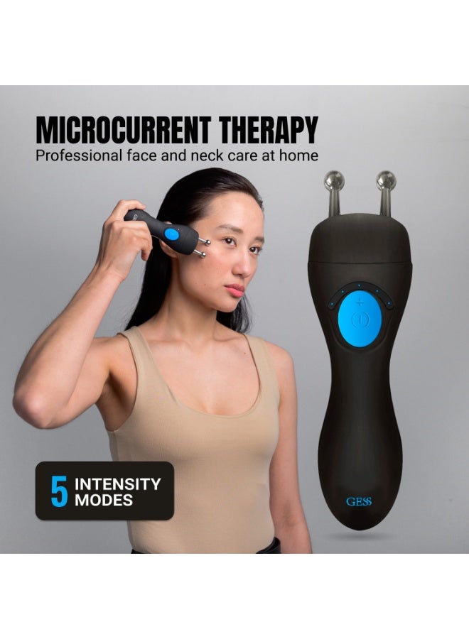 GESS MT Microcurrent Facial Device, EMS Face Lifting & Skin Tightening Machine, Anti-Aging RF Massager for Wrinkles & Jawline Care - Image 4