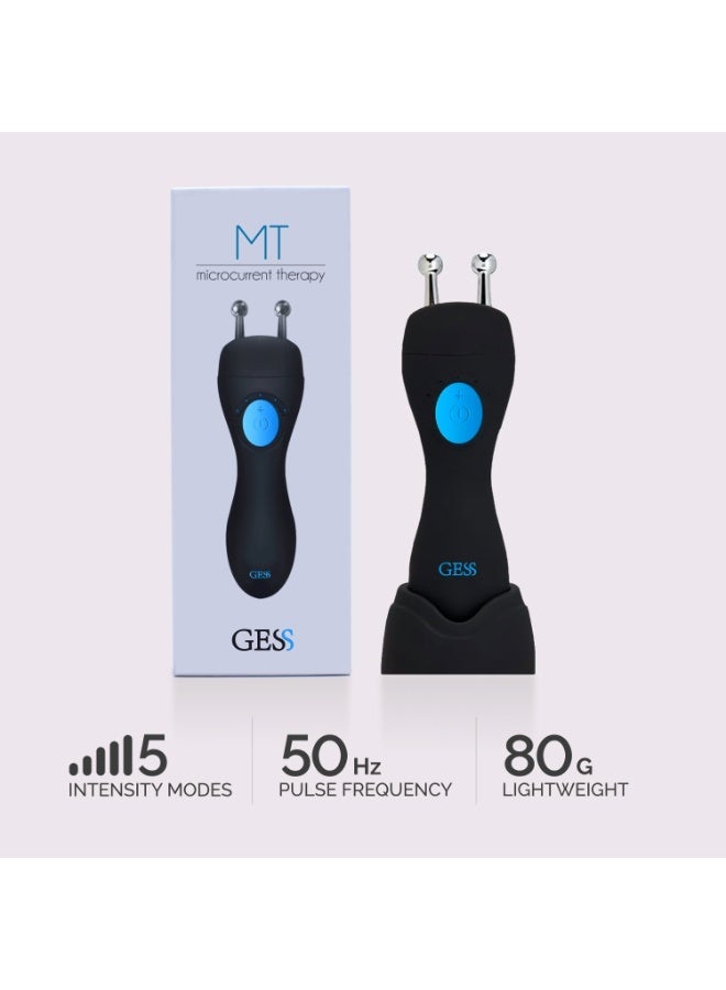 GESS MT Microcurrent Facial Device, EMS Face Lifting & Skin Tightening Machine, Anti-Aging RF Massager for Wrinkles & Jawline Care - Image 2