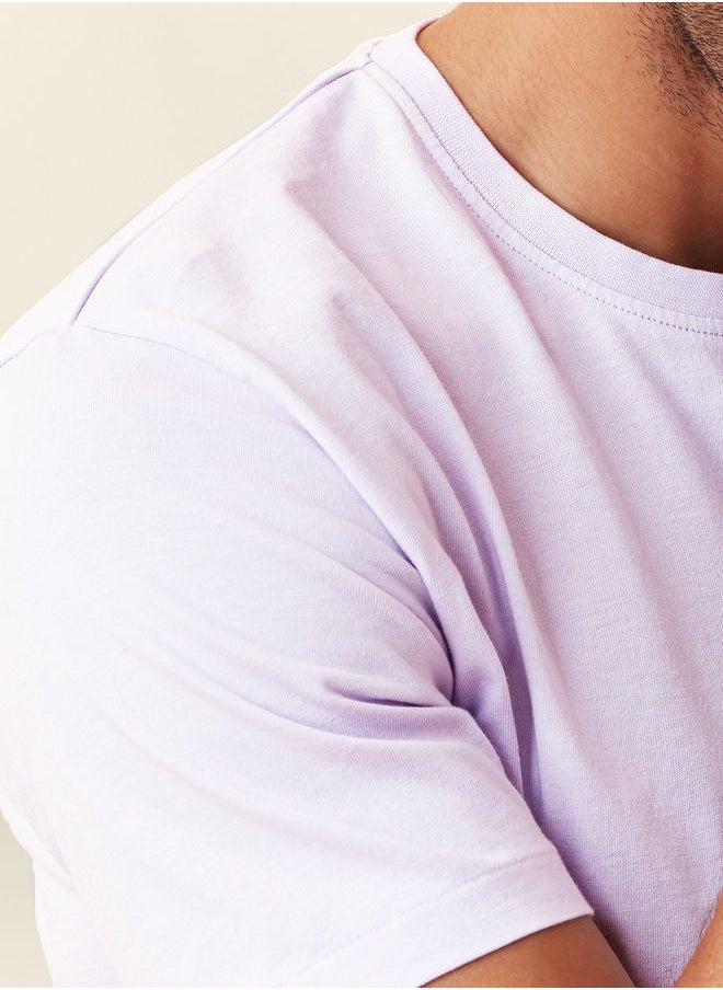 The Souled Store - The Souled Store Men Solid Oversized T-Shirts - Image 1