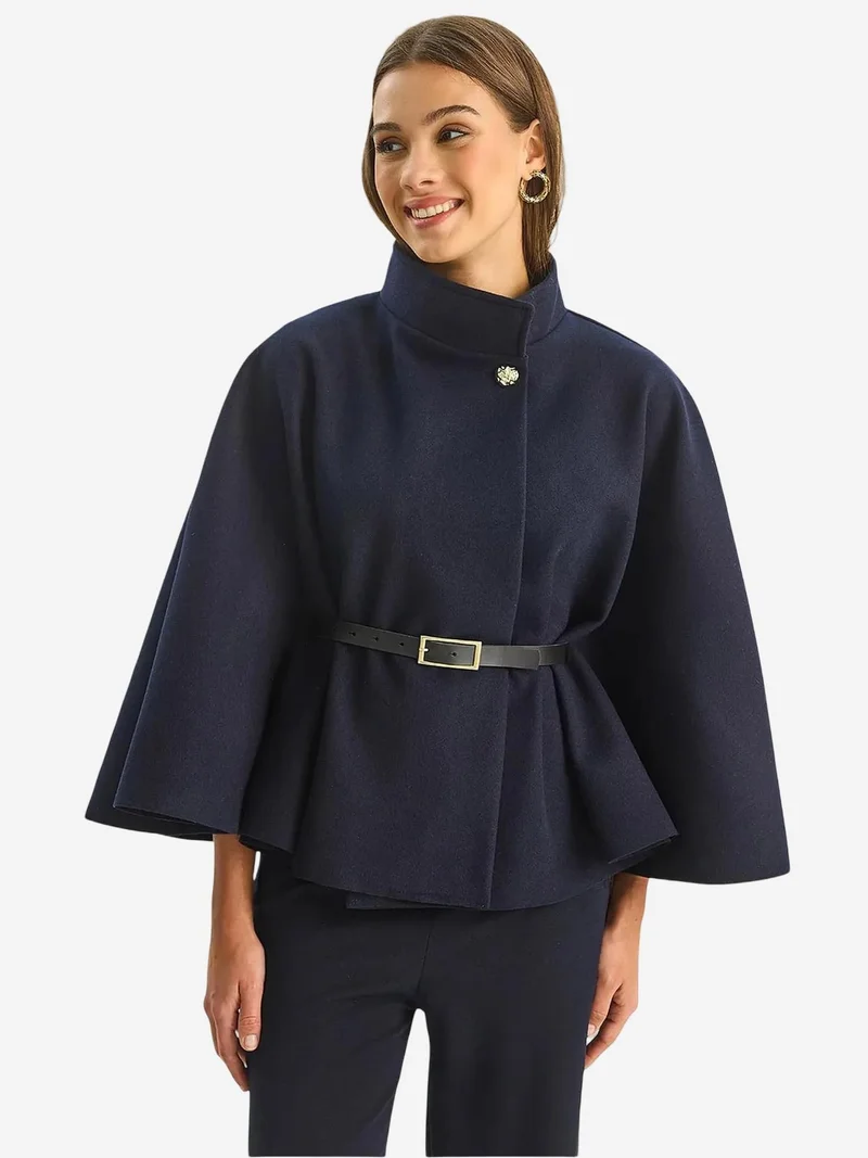 بيانكو لوتشي معطف صوف كبير الحجم من لوكسي