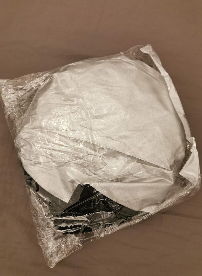 Car Windshield Sun Shade, Foldable Reflector Sunshade Offers Ultimate Protection for Car Interior, Cool Reflective Sun Blocker, UV Rays and Heat Sun Visor Protector, Medium (85 x 160 cm) - Image 5