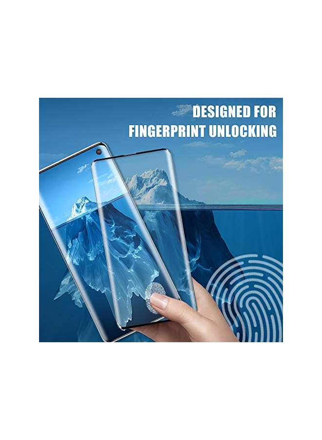GBBO [3 Pack] Galaxy S10 Plus Screen Protector, [Fingerprint Unlock] [Original Touch Sensitivity] [Full Coverage] HD Tempered Glass Film for Samsung / +（ 6.4 inch）  - Image 4