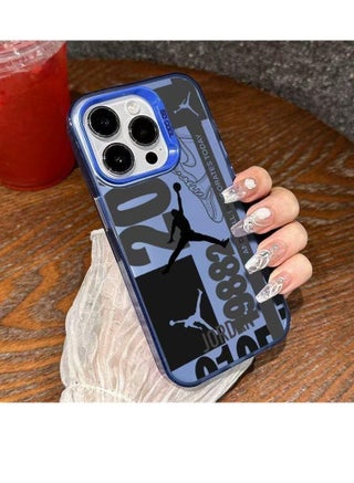 iPhone 16 Pro Max Electroplated Matte Basketball Dunk Case