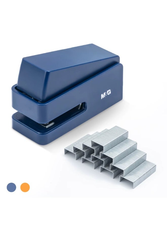 ام اند جي M&G Chenguang Stapler Anti-pinch Stapler 24/6 20 Sheet Capacity Durable Non-slip With Staples - 1pcs - No:ABS916HU - Image 4