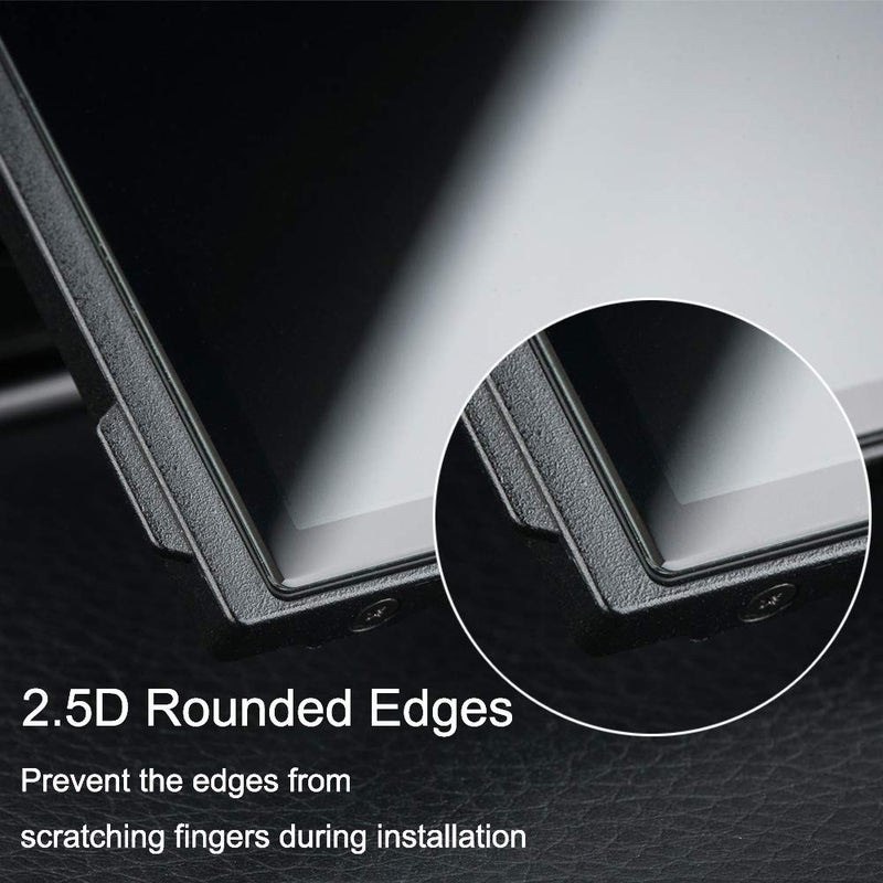 JJC 2 Pack Camera Screen Protector for Fujifilm X100VI X100V X-T4 X-E4 Camera, Ultra-Thin Anti-Fingerprint Anti-Scratch 9H Hardness 2.5D Rounded Edges Tempered Glass Protector - Image 5