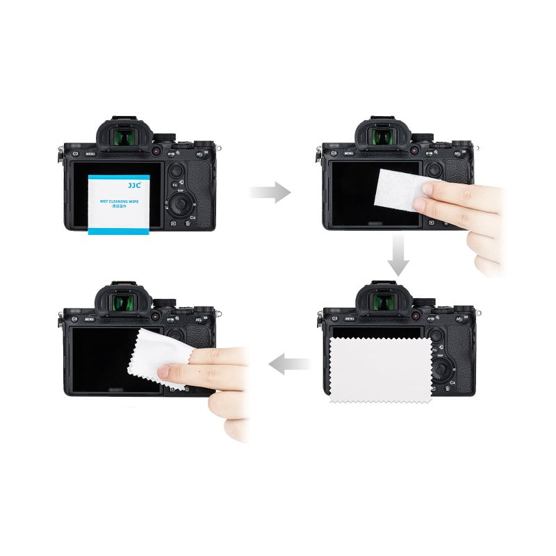 JJC 2 Pack Camera Screen Protector for Fujifilm X100VI X100V X-T4 X-E4 Camera, Ultra-Thin Anti-Fingerprint Anti-Scratch 9H Hardness 2.5D Rounded Edges Tempered Glass Protector - Image 2