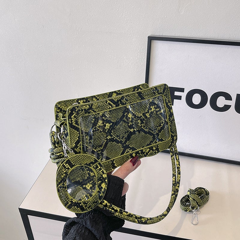 2025 Spring New Casual Casual Bag Niche Design Fashion Trend Women'S Shoulder Messenger Bag Small Square Bag - Image 1