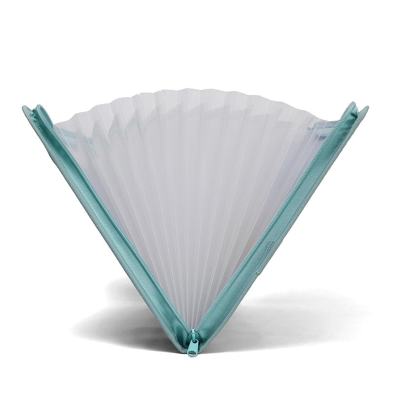 Neomate 13-Pocket Expanding File Folder with Sticky Labels | A4/Letter Size Accordion Organizer with Zipper Closure | Certificate and Document Storage for Home, School, Office (Green) - Image 5