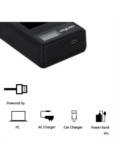 LP-E6 Dual Channel LCD USB Charger for Canon EOS 5D Mark II, EOS 5D Mark III, EOS 5D Mark2, EOS 5DS, EOS 5DS R, EOS 60D, EOS 60Da, EOS 6D, EOS 70D, EOS 7D, EOS 7D Mark II Camera and More - pzsku/ZCF34B491B3F03DC8B24BZ/45/_/1741157113/1341a8fe-54fd-4d55-a971-6b541fcfa8e9