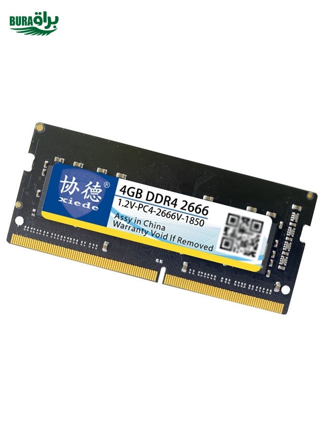 BURAQ XIEDE X063 DDR4 NB 2666 Full Compatibility Notebook RAMs, Memory Capacity: 4GB  - Image 2