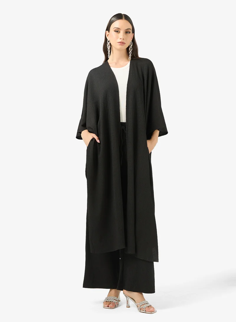Longline Cover Up & Pant Set