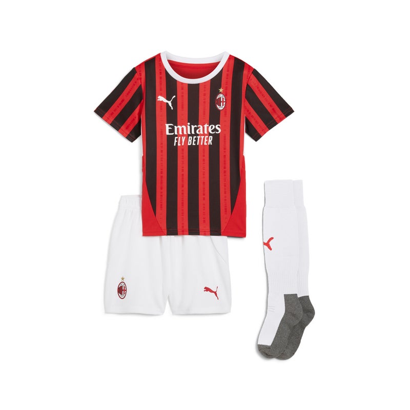 بوما طقم مصغر AC Milan 24/25 Home للشباب - Image 1