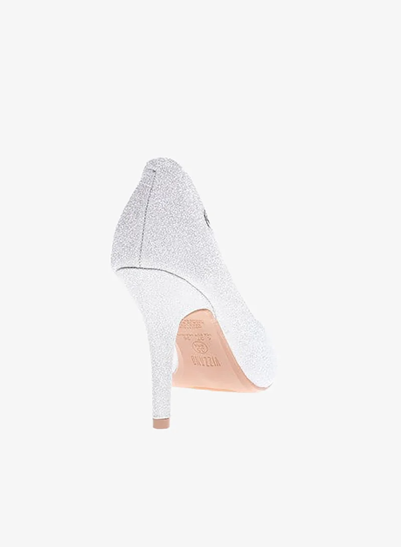 VIZZANO Silver High Heels Shoes for Women – Elegant Ladies Pumps for Office & Formal Wear for Women | Best Price UAE