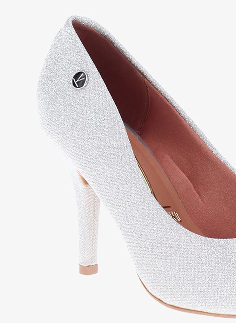 VIZZANO Silver High Heels Shoes for Women – Elegant Ladies Pumps for Office & Formal Wear for Women | Best Price UAE