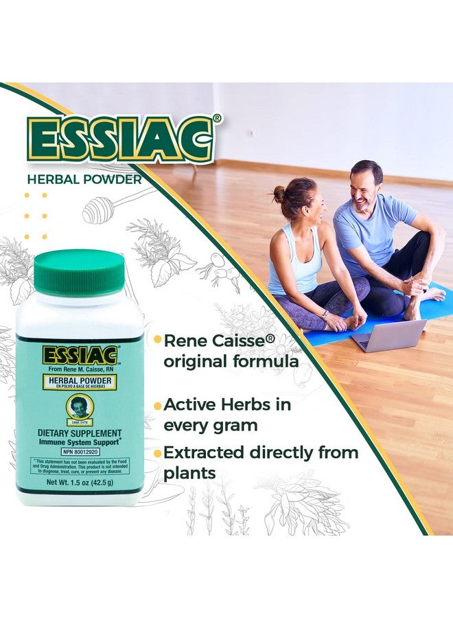 Essiac مسحوق شاي إسيك الأصلي - زجاجة 1.5 أونصة | مزيج مضاد للأكسدة قوي للمساعدة في تعزيز الصحة العامة والرفاهية | الصيغة الأصلية من 1922 (عبوة واحدة) - Image 2