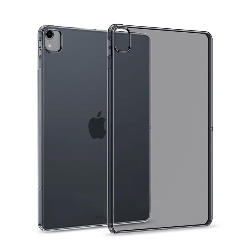 Asgens Case for iPad Pro 12.9'' 2018, Black Clear Silicone Case Flexible Soft TPU Silicone Protective Cover for 2018 iPad Pro 12.9 inch Model A1876/A1895/A1983/A2014 - Image 5