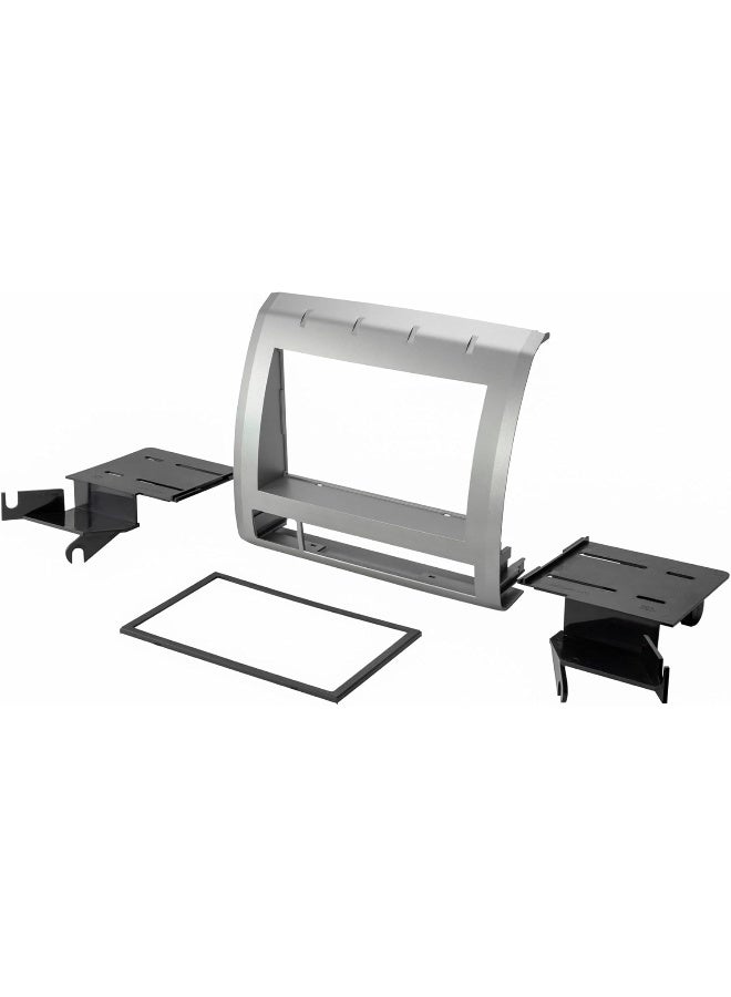 Scosche Scosche Dash Kit for 2009-Up Toyota Tacoma Double Din Kit Color Matched Light Silver  - Image 3