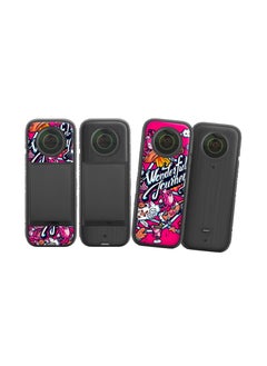 SYOSI Skin Decal for Insta360 One x3 Waterproof Action Camera for Insta 360 Sticker Wrap Protection Combo Accessories  - Image 1