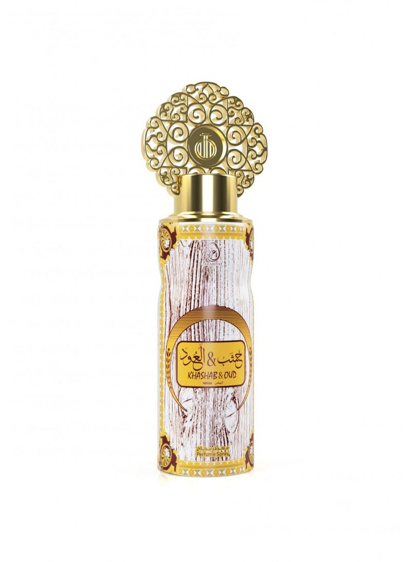 Arabiyat Khashab & Oud White PERFUME SPRAY 200ml