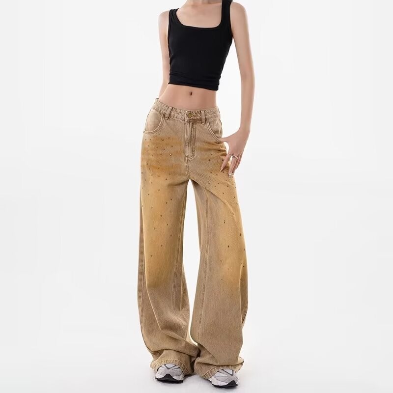Unisex Casual Daily Denim Jeans - Image 3