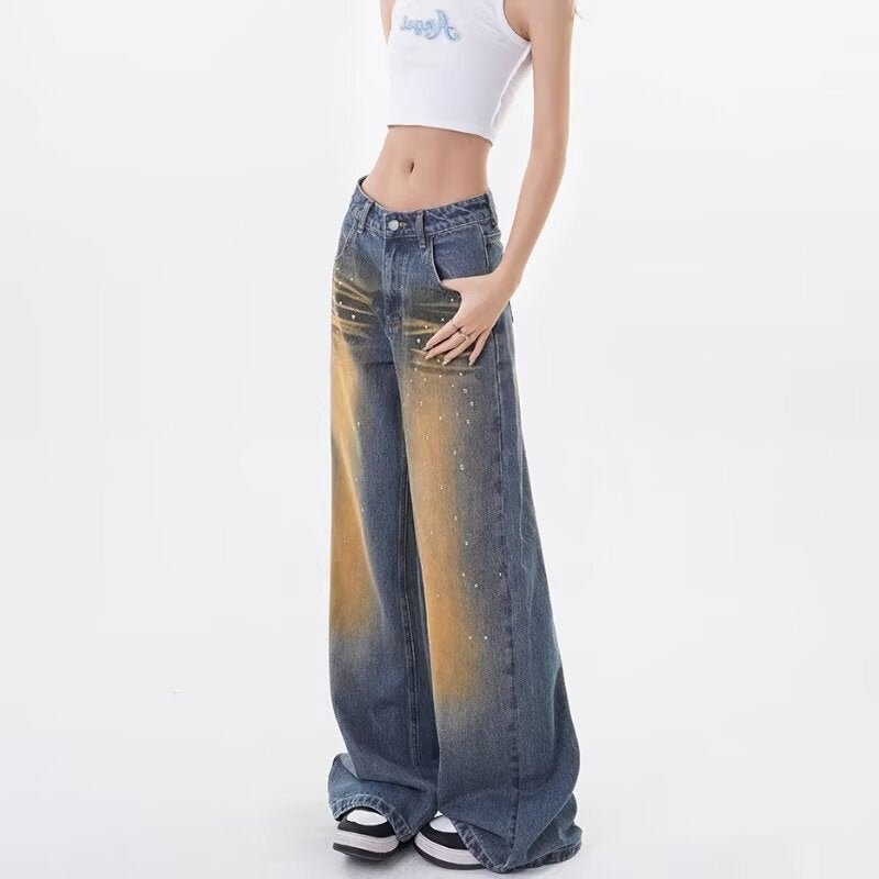 Unisex Casual Daily Denim Jeans - Image 4