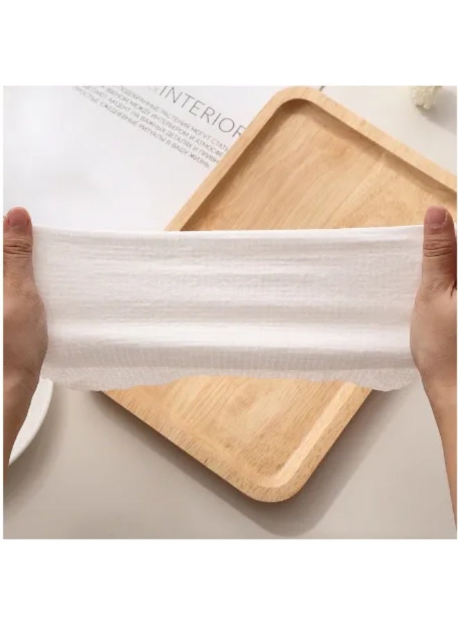 Small compressed cotton wipes/pads that turn into a soft towel when in contact with water, made from 100% natural plant fibers, ideal for cleaning the face and hands while traveling or out and about with hygienic single use. - Image 5