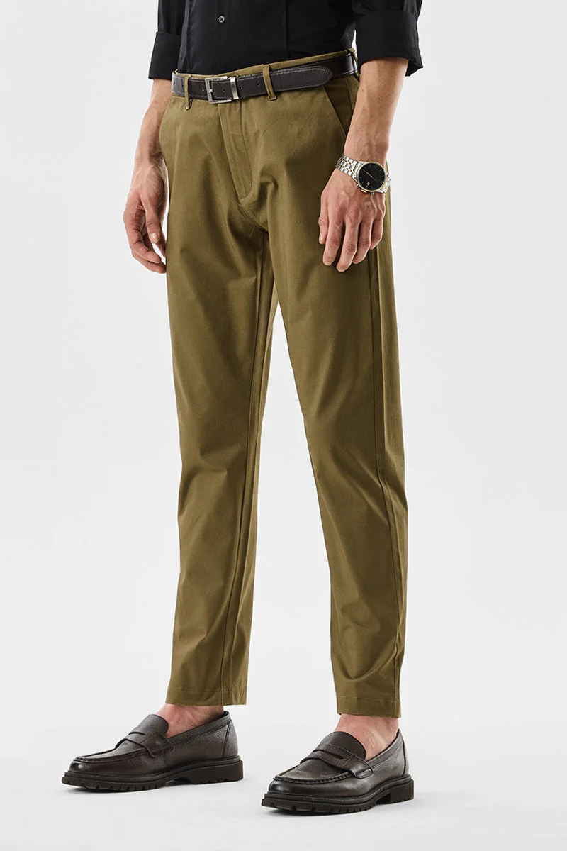 SNITCH تشينو بقصة ضيقة مطاطية