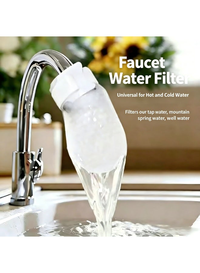 20-Pack Faucet Filter Socks with 2 Cable Ties, Universal Tap Water Filter Bags for Sediment & Rust Removal - Image 4