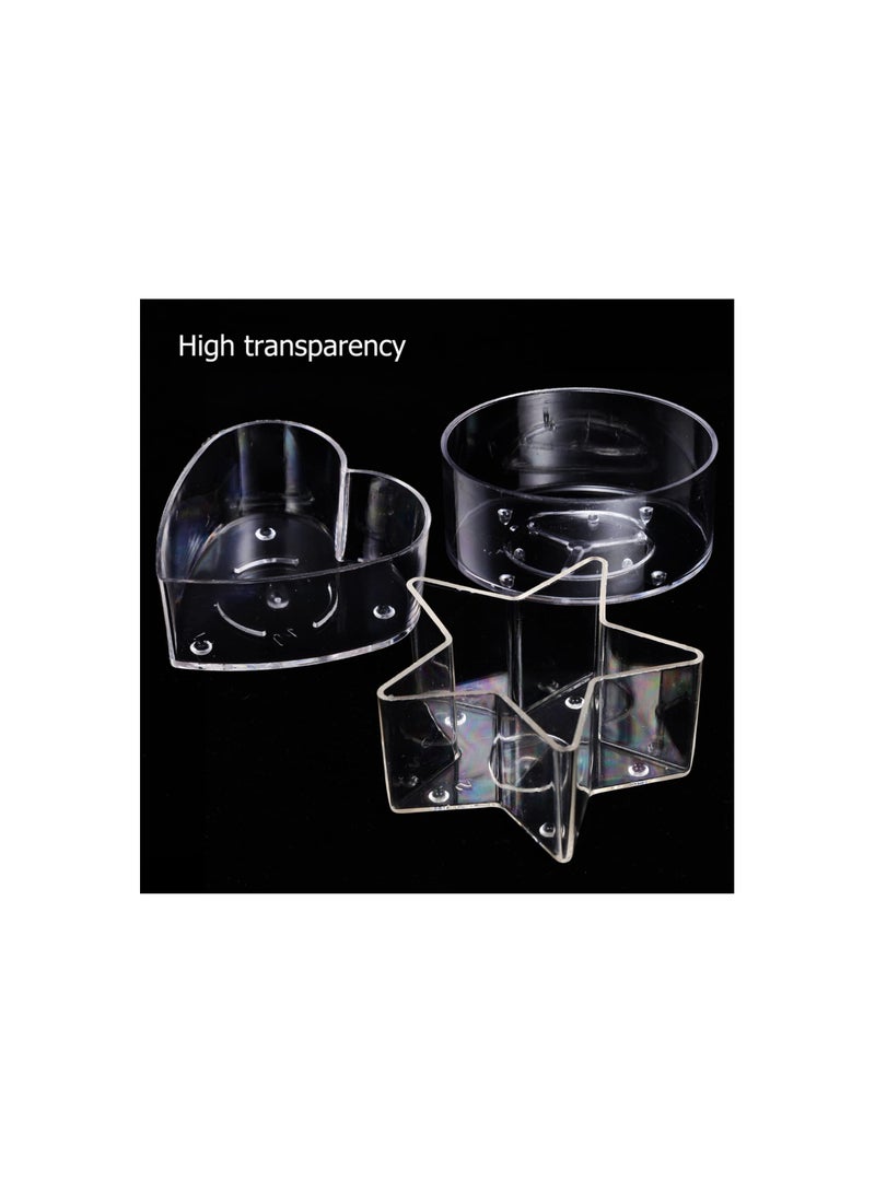 Tealight Candle Cups, 40pcs Plastic Clear Tealight Cups Holders, Candle Wax Tins Jars Cases with 100pcs 40 Mm Candle Wicks Plastic Empty Tealight Tin Container for Candle Diy Tool Home Decorations - Image 2