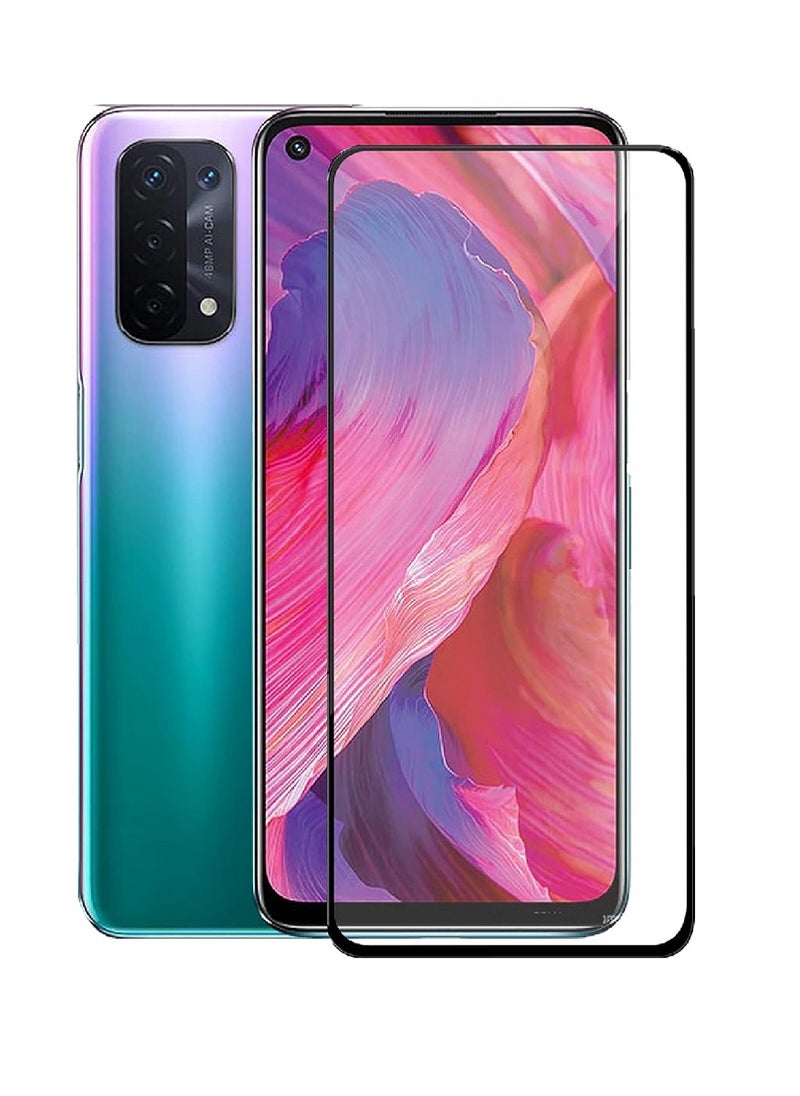 Super Tempered Glass Screen Protector 5D Designed For Oppo A54 5G Full Glue Edge to Edge Full Screen Coverage And Bubble Free - Image 1