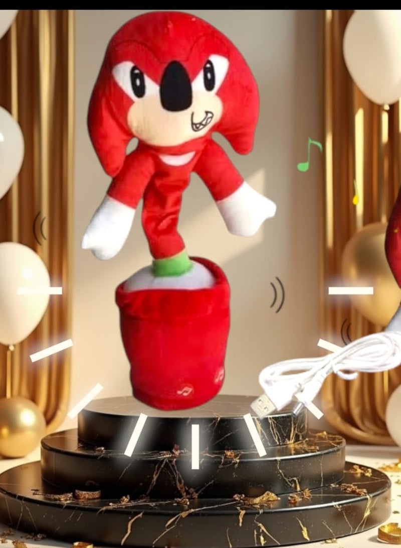 Rechargeable electronic dancer sonic stuffed toy - Image 2