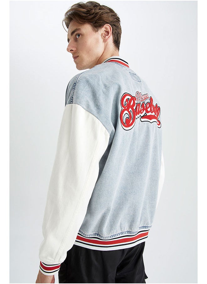 DeFacto - Men Relax Fit Sustainable Agriculture Jacket - Image 1
