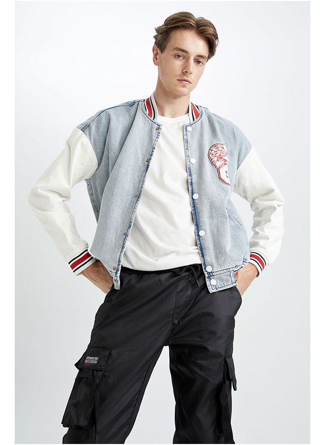 DeFacto - Men Relax Fit Sustainable Agriculture Jacket - Image 1
