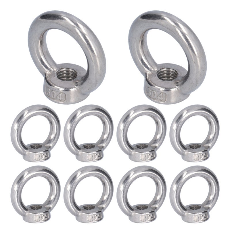 Stainless Steel Lifting Eye Nut High Strength Precise Thread - Durable Corrosion Resistant Lifting Eye Nut for Engineering Cranes Mining Equipment - Image 2