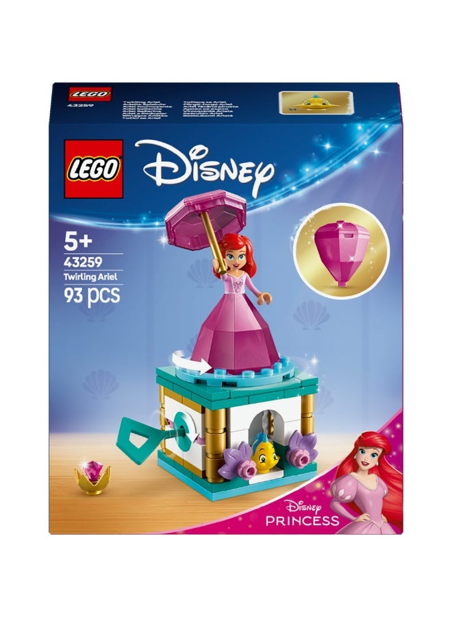 LEGO Disney Princess Twirling Ariel 43259 (93) Pieces - Image 2