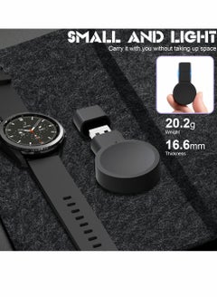 Y&D Samsung Galaxy Watch 5/4/3 Active 2 Charger USB Travel Cordless Wireless car Keychain for Watch5 Pro Watch4 Classic Watch3 & Active2 Accessories  - Image 5