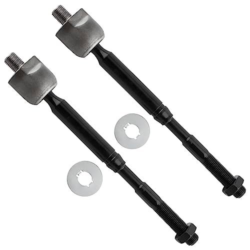 BOXI 2pcs Front Inner Tie Rod End Links Fit for Toyota Yaris 2006 2007 2008 2009 2010 2011 2012 2013 1.5L l4 | EV800325 - Image 1