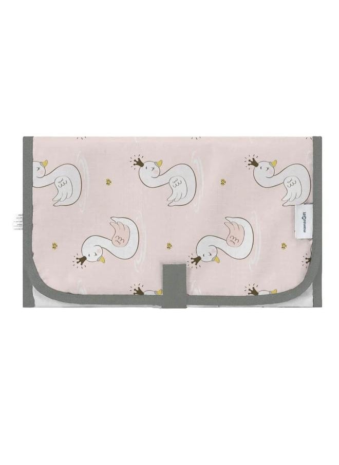 Mamas Gift Travel Changing Mat Swans  - Image 1