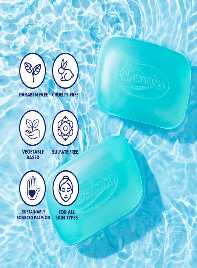 Dermisa Glycerin Bar with Aloe Vera | Helps to Gently Cleanse All Skin Types, Sensitive and Oily Skin | Contains Aloe Vera | NO PARABENS, NO SULFATES, 100% VEGETABLE BASE | 3 OZ | Pack of 2 - Image 4