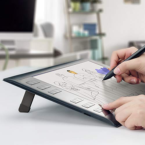 DailyObjects Tabletop Osgo - Adjustable Folding Laptop/Tablet Stand | Ideal tilt for Drawing/Writing/Viewing | Aluminum Finish | Suitable for Table/Desk/Bed | (Space Grey) - Image 4