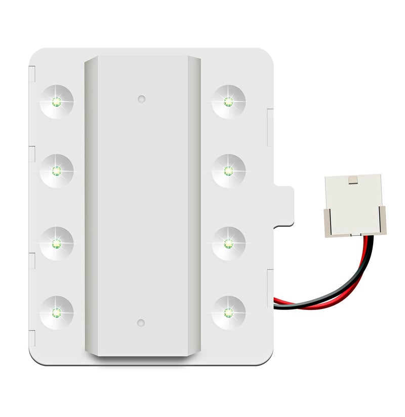 HPUY W10866538 W11043011 LED Light Replacement for Kenmore Maytag Amana IKEA Whirlpool Refrigerator Led Light Replace Q184G2 with Cover - Image 1